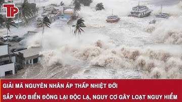 Giải mã nguyên nhân áp thấp nhiệt đới sắp vào Biển Đông lại độc lạ, nguy cơ gây loạt nguy hiểm