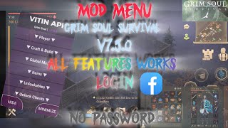 [UPDATE] MOD MENU GRIM SOUL V7.5.0 || UNLOCK VIP LOGIN FB ALL FEATURES WORKS - NO PASSWORD