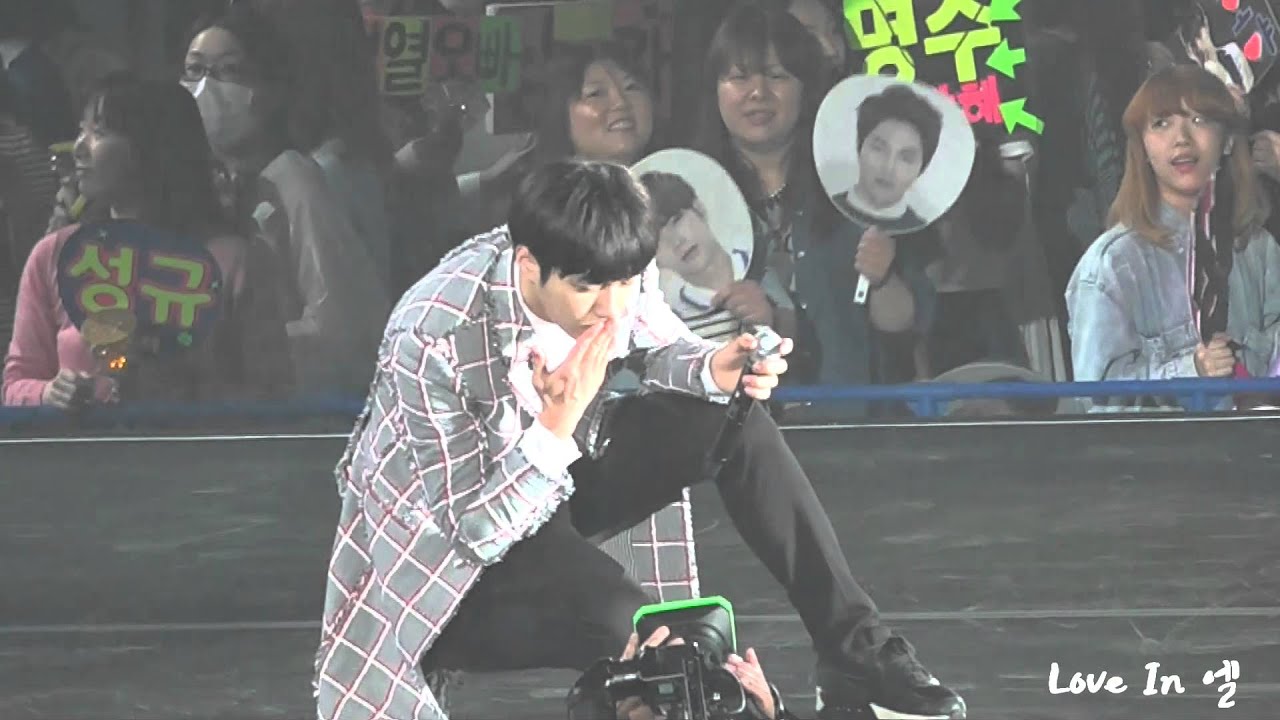 150505 INFINITE Dilemma 명수 - 맡겨 + Cover Girl