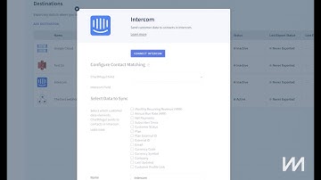 Enrich Intercom Customer Profiles With Data From ChartMogul