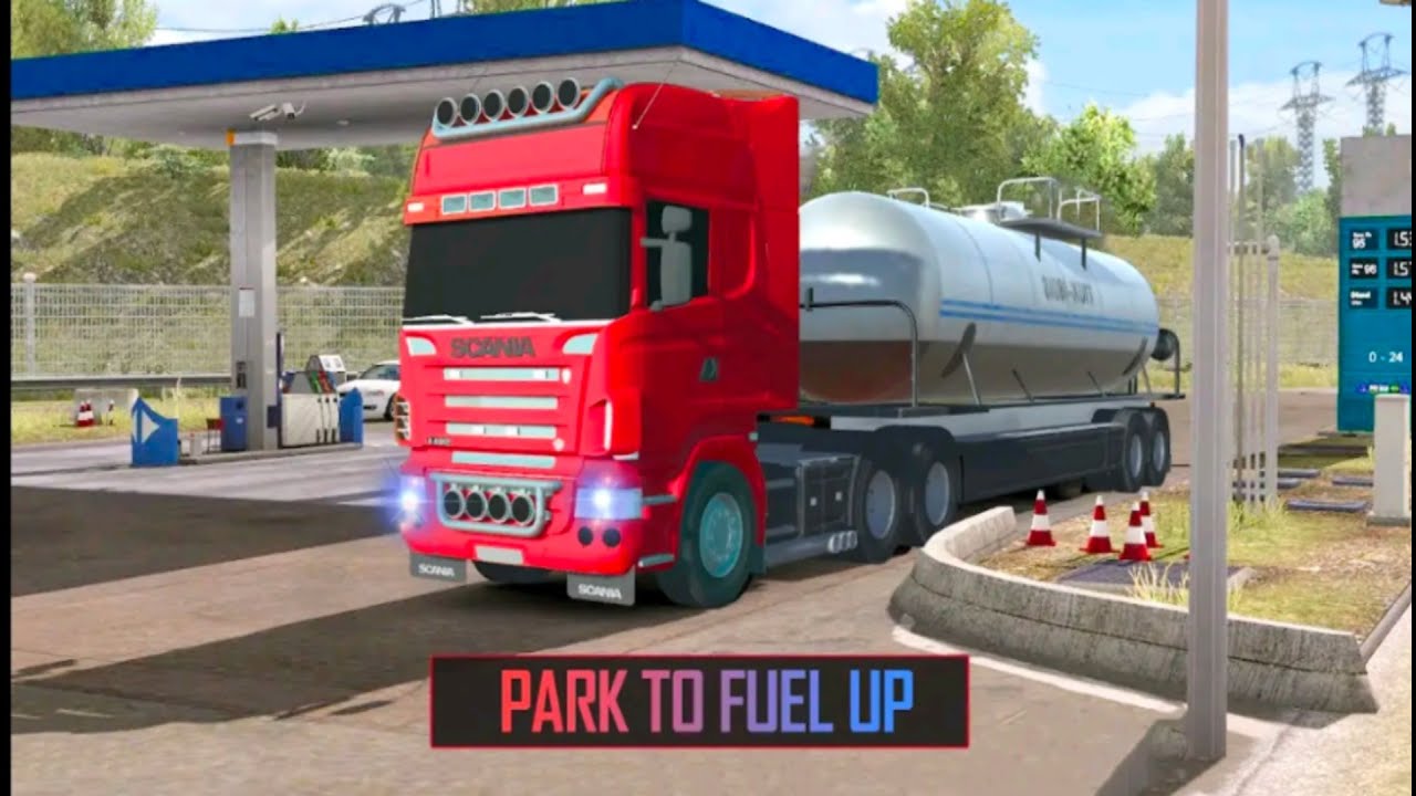 Oil Tanker Offroad Driving Transporter Trucky City Fuel Cargo Simulator android gameplay video game