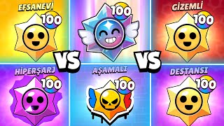 NOVA STARR HEDİYESİ VS TÜM STARR HEDİYELERİNDEN 100 TANE AÇTIM EN İYİSİ HANGİSİ ?? BRAWL STARS
