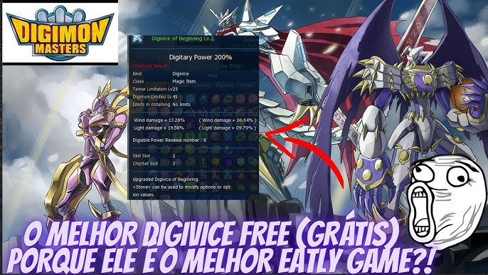 True DigiVice Open - Qual cor peguei? - Digimon Masters Online 