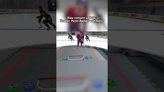 New hockey training drills in VR! #hockey #icehockey #hockeytraining #nhl #goalie #nasher #shorts