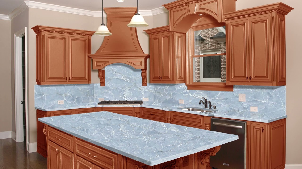 Calacatta BlueMetal Jumbo Quartz 3CM - STStones Inc