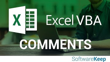 VBA Comments - VBA Excel Tutorial
