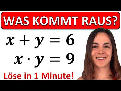 Vorschaubild: 🚀 Findest du die ZWEI Lösungen?