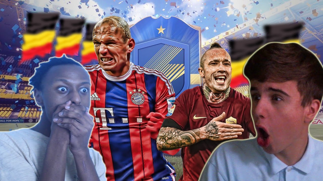 TOTS NAINGGOLAN & ROBBEN IN THE SAME PACK!!! ELITE ULTIMATE TOTS FUT FIFA 17 CHAMPIONS REWARDS!