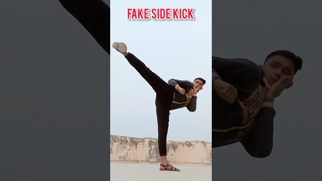 fake side kick tutorial ✅🔥☠️ 