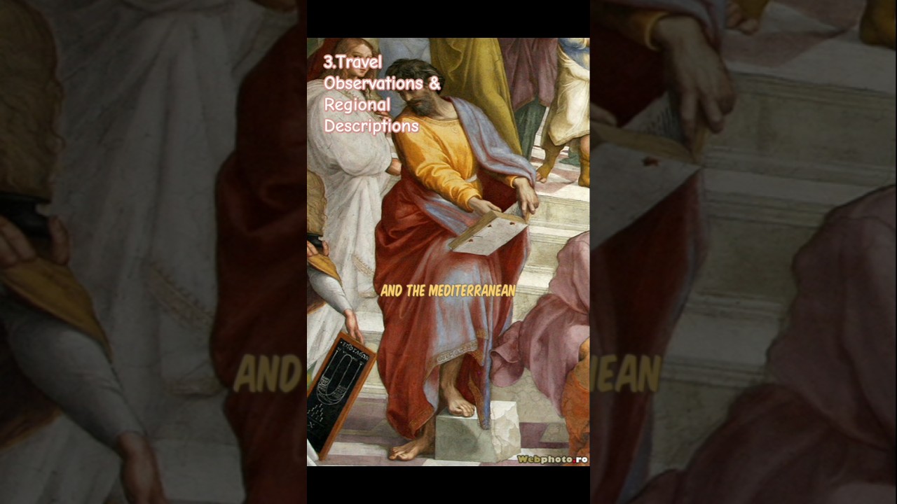 The OG Travel Blogger? Meet Posidonius 🌍✈️.                 