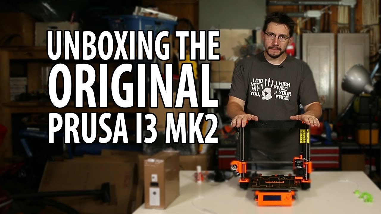 3D Printing: Original Prusa i3 mk2 3D Printer Unboxing and First Use