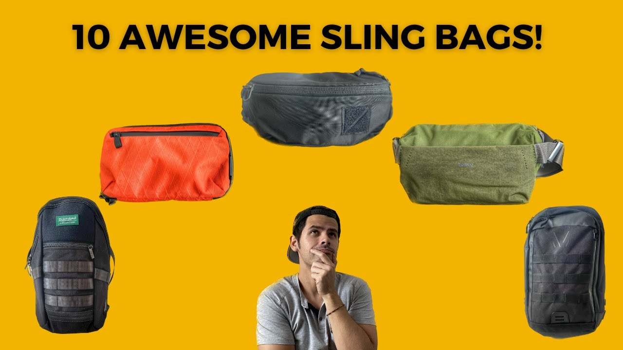 11 Great Tech / EDC Slings 2023 (Aer, Bellroy, Alpaka, Evergoods) YouTube