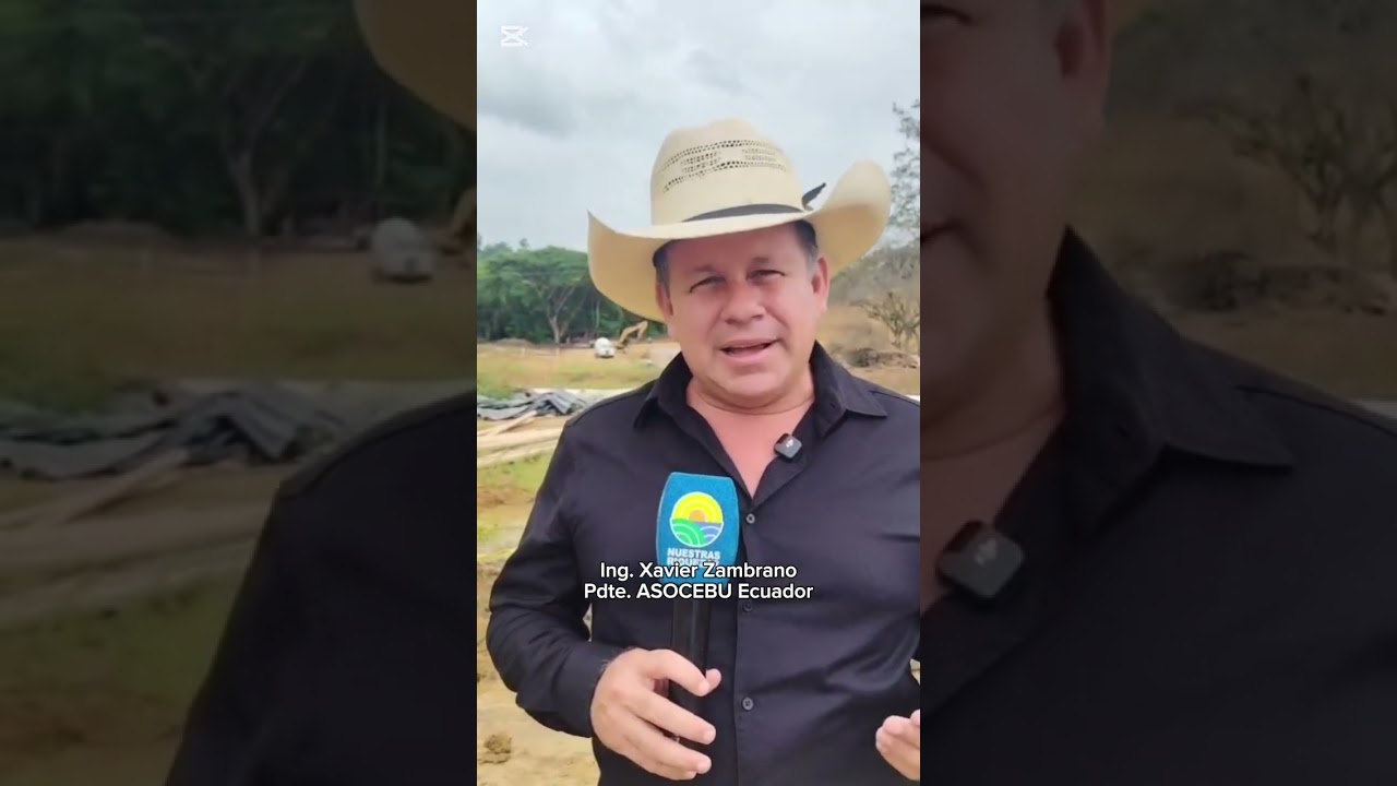 Centro de Agronegocios #EXPOCHONE, avanza Ing. Xavier Zambrano, Presidente de #ASOCEBÚ, comentó.