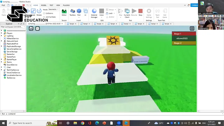 Roblox Programming Course - Elise Wong