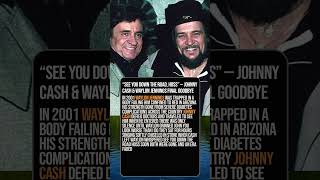 “See You Down the Road, Hoss” — Johnny Cash &amp; Waylon Jennings Final Goodbye 💔