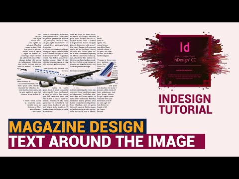 InDesign Tutorial: Como quebrar o texto em torno das imagens, formas e objetos