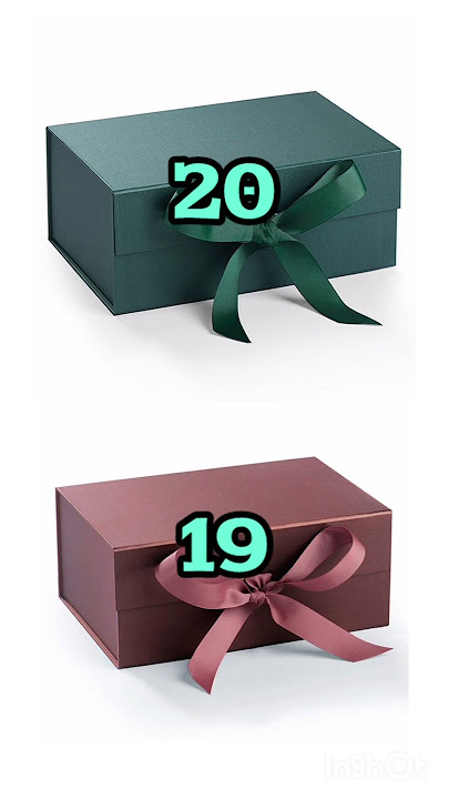 19 vs 20 🤑 choose your favourite gift box 🎁#shorts #giftbox