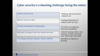 Cyber Security Research: A Data Scientist’s Perspective