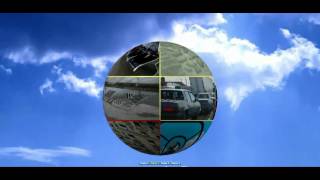 Web Interface based on a 3D globe screenshot 5