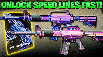 How To UNLOCK NEW "SPEED LINES" Camo FAST in BO6!