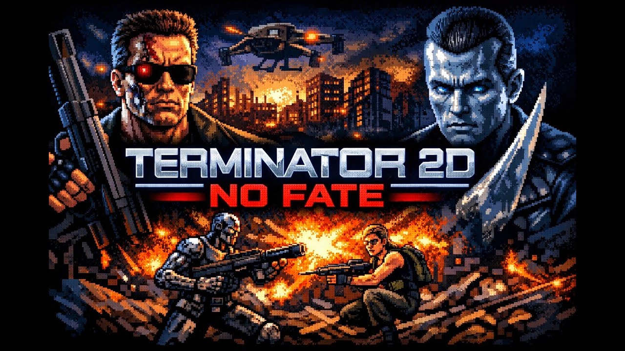 Terminator 2D NO FATE | Classic 16-Bit Style  