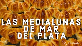 Las famosas medialunas de Mar del Plata