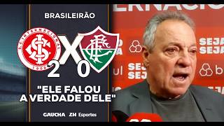 ABEL BRAGA RESPONDE SOBRE ENTREVISTA DE BORRÉ | INTER 2x0 FLUMINENSE | GZH | 03/05/2026