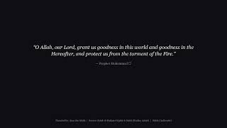 Download Lagu The Most Powerful Dua of the Prophet ﷺ | Goodness in Both Worlds MP3