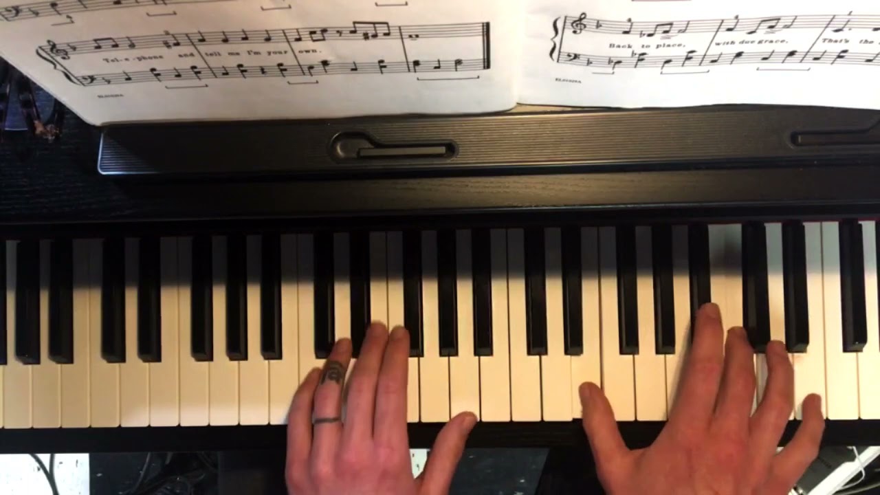 "Hello! Ma Baby (My Ragtime Gal)" from the Schaum Ragtime Book