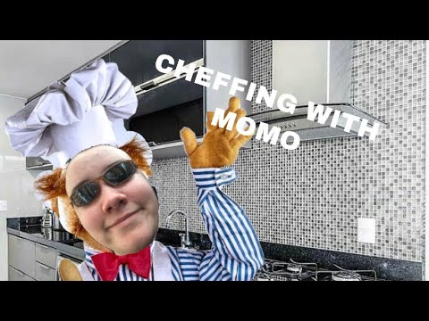 Cooking with Momo