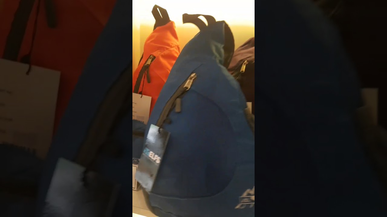 Ransel selempang / sling  / shoulder bag bisa dilipat jadi kecil & WATERPROOF / ANTI AIR