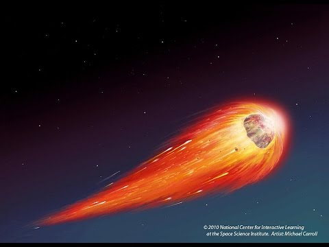 Мультфильм про комету астероид и метеорит
