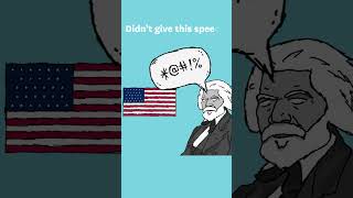 Frederick Douglass, American icon and free speech advocate