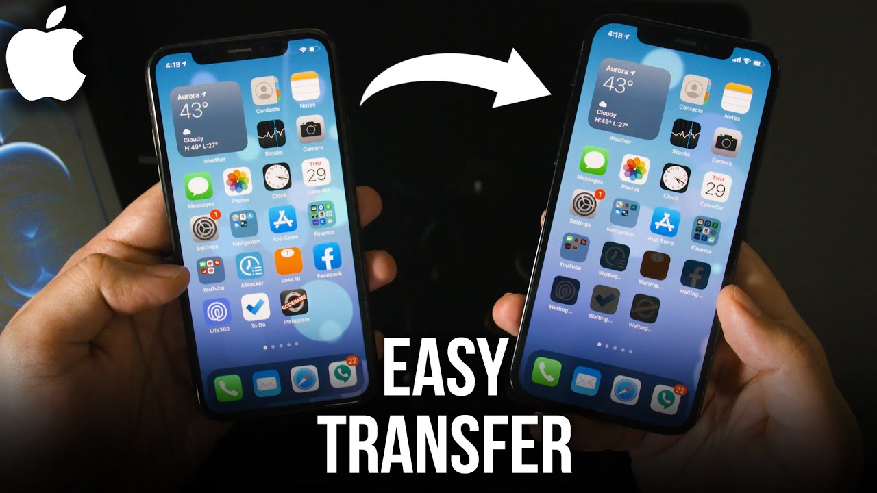 How To Transfer All Data From An Old Iphone To A New Iphone