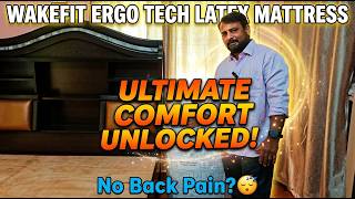 Best Latex Mattress in India? Wakefit ErgoTech EcoLatex Classic Detailed Review