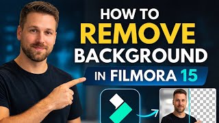how to remove background in filmora 15