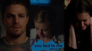 you lied to me | sad multifandom