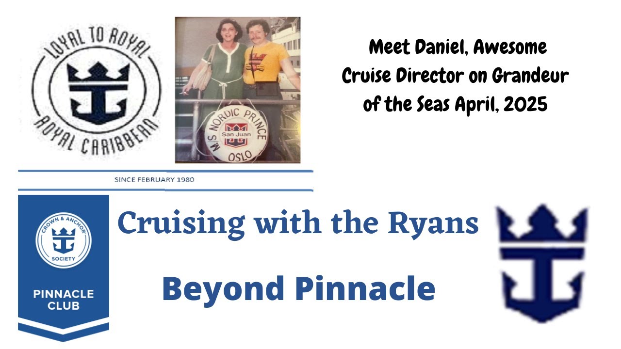 Interview with the very talented Cruise Director, Daniel, on Grandeur of the Seas