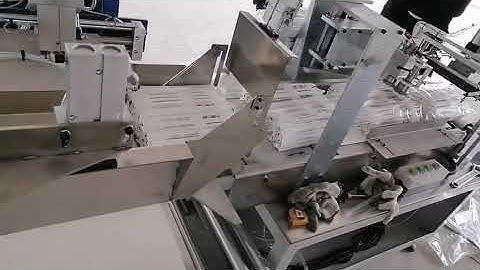 High speed straw wrapping packing machine