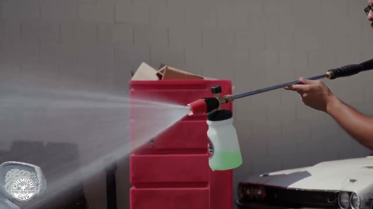 Scratch Car Pressure Washer Snow Foam Lance 