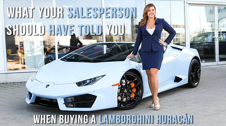 What your Lamborghini Salesperson should have told...