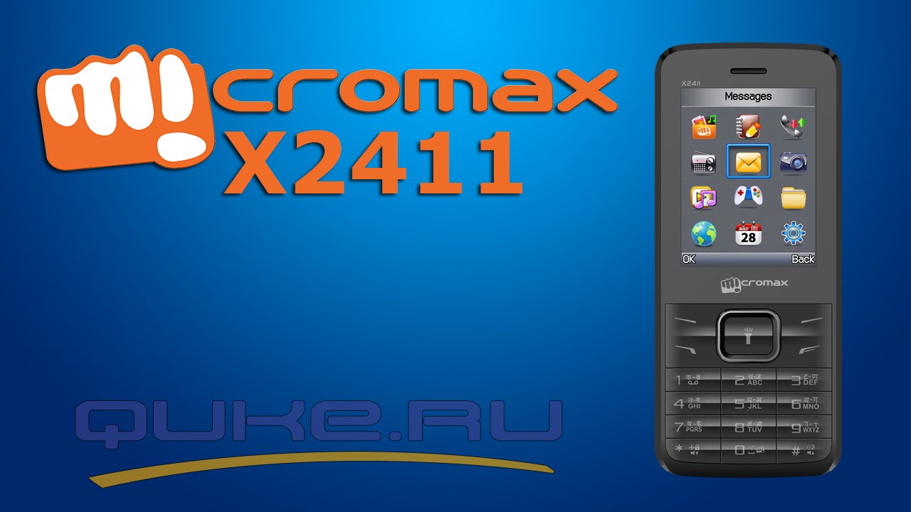 Обзор  Micromax X2411 ◄ Quke.ru ►