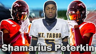 Best Wr In North Carolina?? Shamarius Peterkin Highlights Reaction Virginia Tech Recruiting