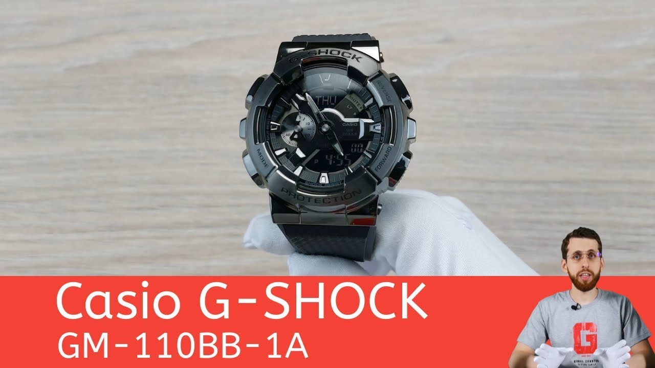 Stealth and Steel / Casio G-SHOCK GM-110BB-1A / Watch Review 