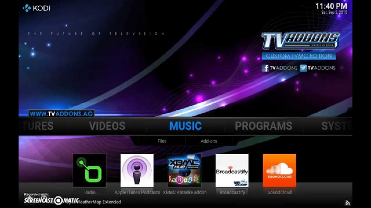 One click full setup for Kodi - Fusion Hub Wizard