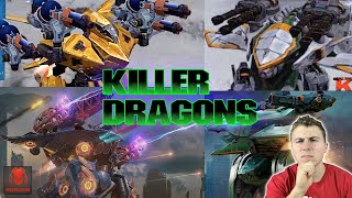 The Super Dragon Hangar Torching Enemies Are The Dragon Robots Any Good? All Flying Attacks Wr