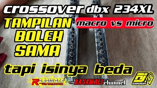 REVIEW CROSSOVER DBX 234 XL || RAJAWALIproductions