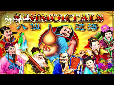 8 Immortals Slot - GREAT RETRIGGER SESSION!