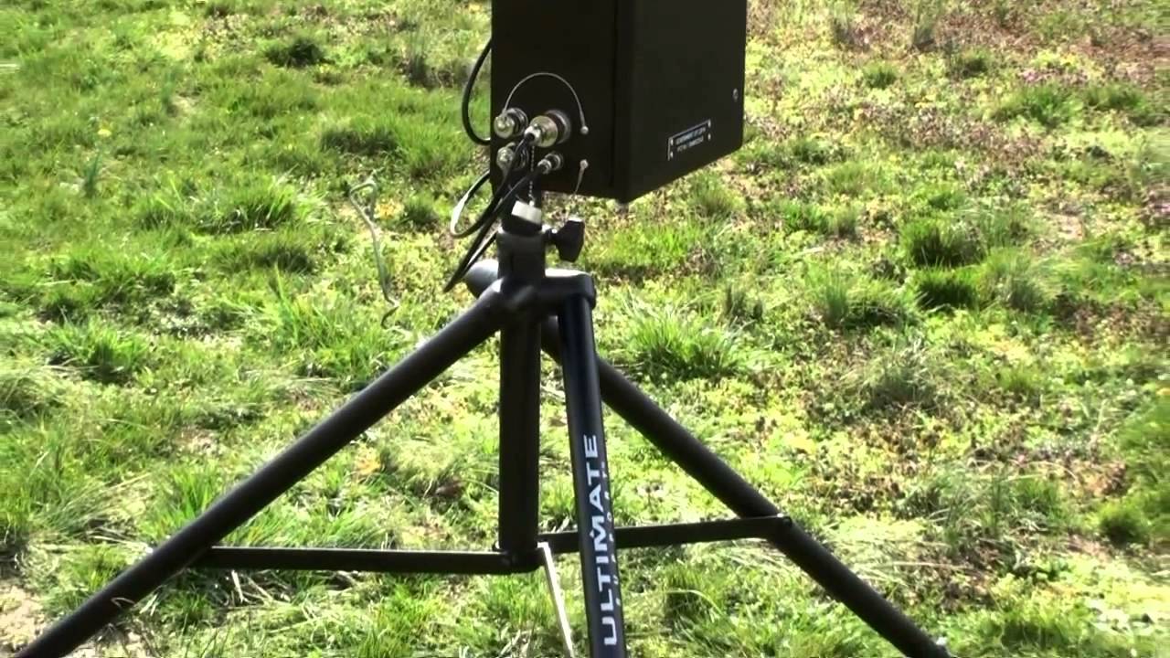 Military Portable Security Camera Setup and Breakdown HD 720p