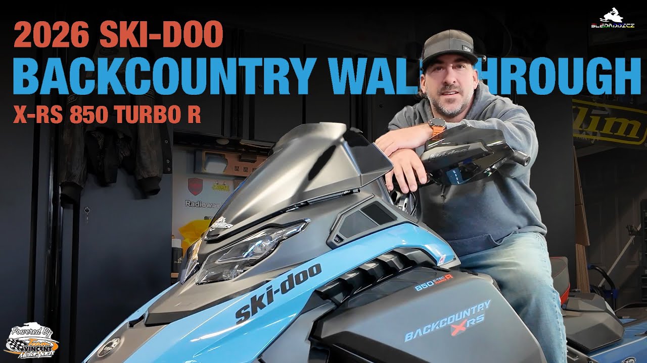 2026 Ski-Doo Backcountry X-RS 850 Turbo R Walk Around & Overview | Fully Accessorized